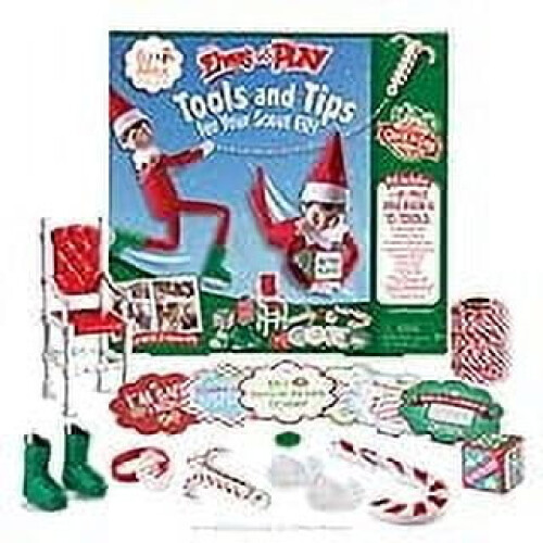 Scout-elfjes aan het spelen Kerstdecoratie 1