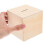 KALLORY træmøntbøsse beige 4 stk. 9,9 cm 3