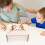 Kit de marionetas de bambú para armar, juguete para padres e hijos. 3