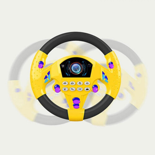 Volante de brinquedo infantil com efeitos sonoros 2