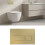 Double Flushing Actuator Plate Toilet Flush Plate-silver 6