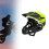 Full Face Helmet for Men with Removable Padding Yellow 2