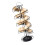 Adaptable ellipsoidal Rack For Eggs And Coffee pouches-Black 1