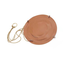 Water Ripples Suspended Type Potted Plant Hanging-Khaki L