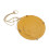Leather Planter Hanging Basket Multi-Level Indoor-Yellow S 1