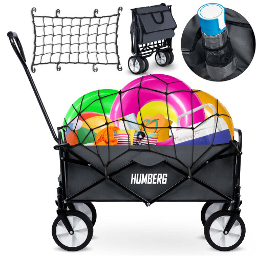 Transportwagen klappbar mit Netz 80L Humberg HM-511