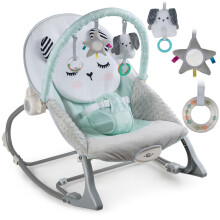 Babywippe mit Vibration Nukido - mintgrün