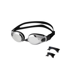 Černé plavecké brýle, anti-fog, UV ochrana