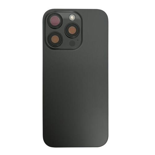 Husă spate iPhone 15 Pro Max cu componente mici - Negru Titan