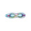 Junior-Schwimmbrille, blaue Blumen, Antibeschlag-Linse 3