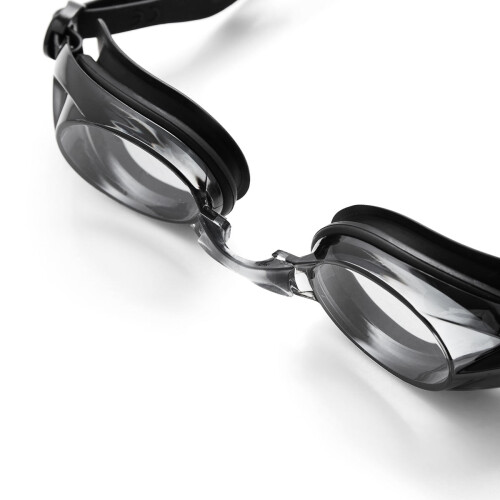 Schwarze Schwimmbrille, Antibeschlag, UV-Schutz 1