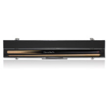 Dennis Taylor Signed Snooker Cue. In Display Case