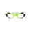 Junior-Schwimmbrille, Schwarz/Grün, Antibeschlag-Gläser 5
