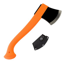 (orange) Mora Outdoor Camp Axe hatchet - firewood log splitter wood cutting Official Mora