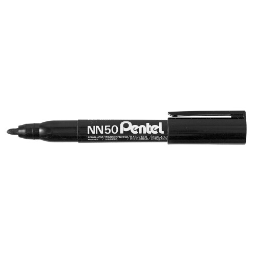 Pentel Pentel NN50-A Black Bullet Tip Marker Pen