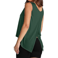 Camisole Tops for Women Summer Casual Loose Basic-dark green S