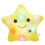 Almofada de pelúcia amarela com luz noturna LED Twinkle Star de 35 cm (14 polegadas) 1