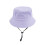 Chapeau de pêcheur violet pour tout-petits, en polyester ajustable. 1