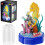 Jeu de construction Méduse – Vitrine acrylique, éclairage LED 1