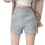 Comfortable Cycling Short Trousers With Lightweight-Gray L 1
