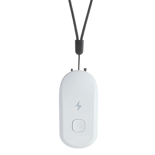 Neckband Portable Negative Ionic Mini Air Purification-White