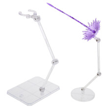 Suport de afișare violet cu efect energetic SF pentru figurine de acțiune