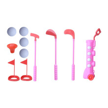 Amleso Kids Golf Set – Kannettava Opetuslelu, 3 Mailaa