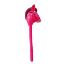 Hobby Horse Stick Toy Rose Red for Kids Birthday Party