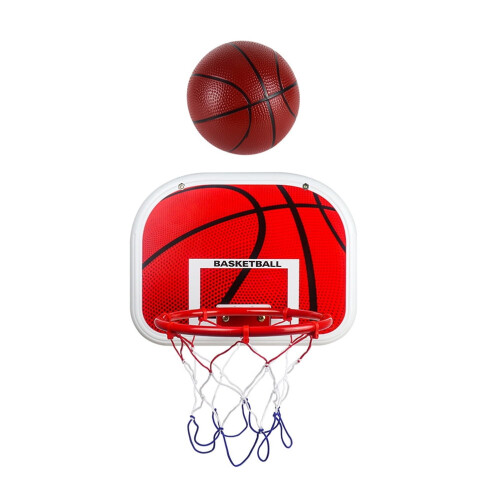 Toddler Basketball Set Rubber Red 1 Piece