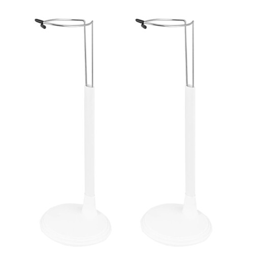 Λευκή βάση κούκλας PVC για κούκλες 25cm και 35cm (2 τεμάχια)