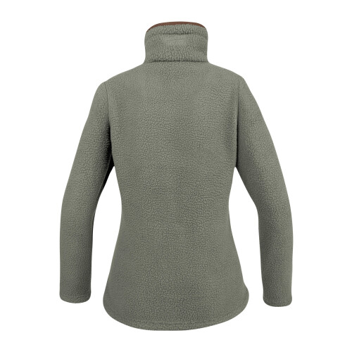 JACK PYKE JACK PYKE Ladies Half Zip Sherpa Fleece Pullover Sage X-Small 1