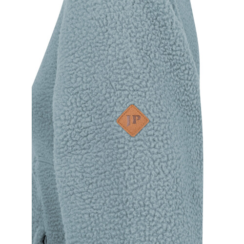 JACK PYKE JACK PYKE Ladies Half Zip Sherpa Fleece Pullover Ice Blue Small 2