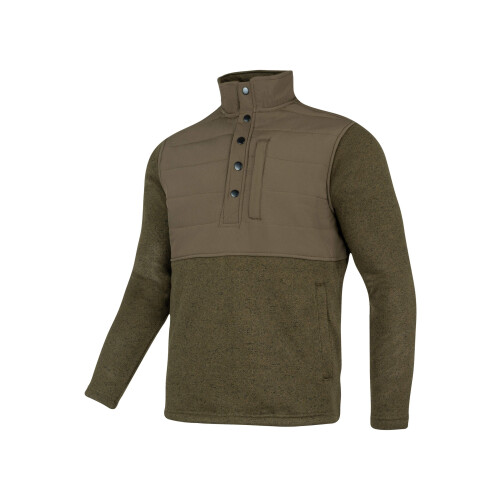 JACK PYKE JACK PYKE Mens Fleece Pullover Green Medium 1