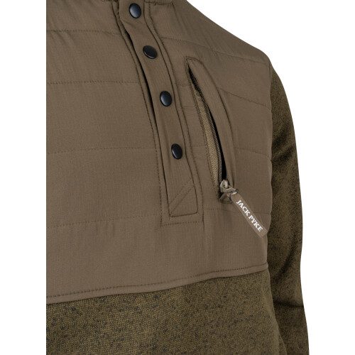 JACK PYKE JACK PYKE Mens Fleece Pullover Green Large 2