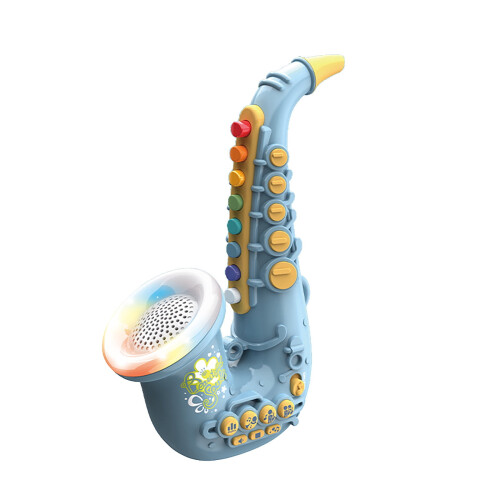 Conjunto infantil de saxofone e trompete eletrônicos 1