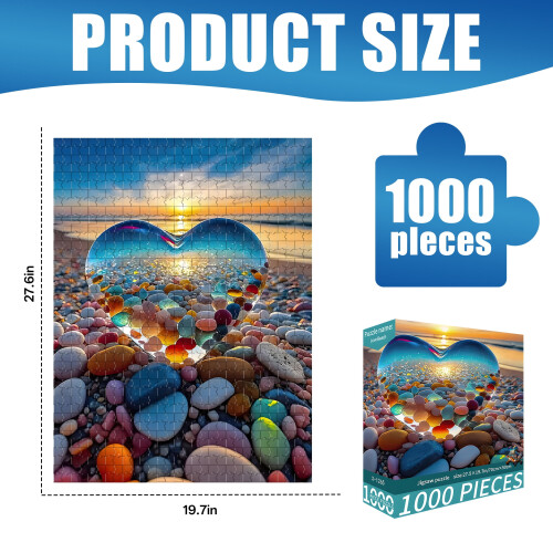 Παζλ Heart Beach 1000 τεμάχια 1