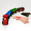 Wooden train track expansion pack beige 1 piece 4