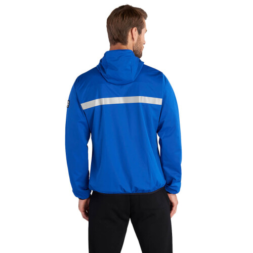 DKNY DKNY Mens Downwind 1/4 Zip Water Repellent Lightweight Jacket 1