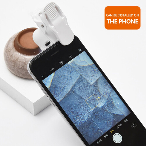 Microscope portable pour smartphone à LED 60X 1