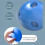 Set da bowling per bambini, in plastica PE, con 6 birilli e palla. 5