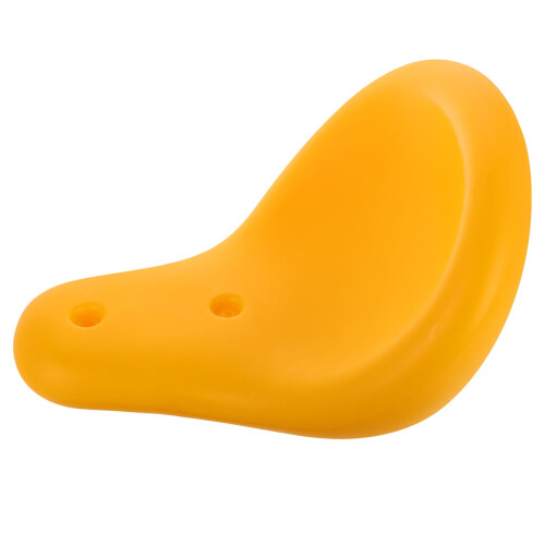 Altalena da esterno in plastica, colore giallo, 35x27x20 cm 2