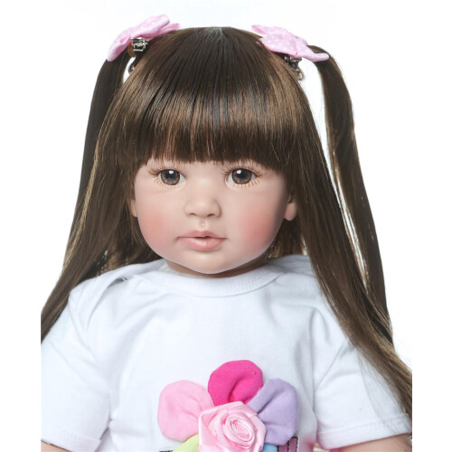 Poupée reborn bébé bébé corps en tissu doux 61 cm 1