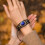 Verstelbare leren armband met sterrenbeeld (12 tekens) 5