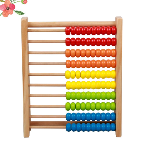 Wooden Abacus Educational Toy for Kids Counting Tool 2
