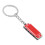 Mini 8-tonige 4-gaats mondharmonica sleutelhanger 4