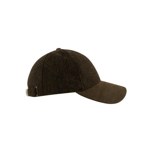 JACK PYKE JACK PYKE Herringbone pattern Fully Lined Baseball Hat 1