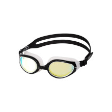 Schwimmbrille, Schwarz/Weiß, Antibeschlag, UV-Schutz