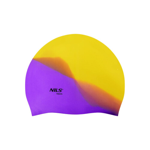 Multicolor Silicone Swimming Cap - Adult Size 2