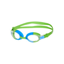 Junior-Schwimmbrille, Grün, Antibeschlag-Gläser