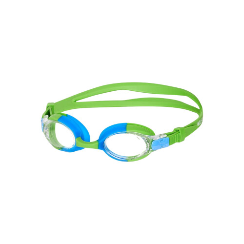 Junior-Schwimmbrille, Grün, Antibeschlag-Gläser